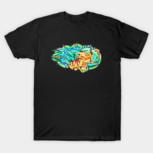 Space Rock T-Shirt by Dmitri